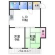 ウエストコーポ平岡の間取図