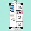 シュワーブ三国ヶ丘の間取図
