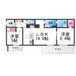 写真:グランステラ鳳 1階103の間取図