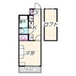 レオパレスmio postoの間取図