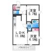 プレステージ14番館の間取図