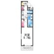 ポムドパン北花田の間取図