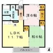 コンフォールの間取図
