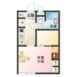 レオパレスサンイッコーの間取図