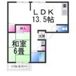 サンビレッジエクセルの間取図