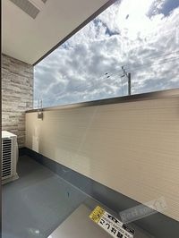 日当た良好のバルコニー♪
