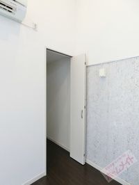 大容量のウォークインクローゼット付き♪