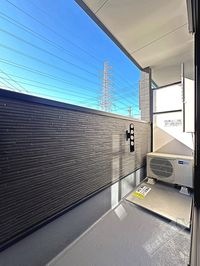 日当た良好のバルコニー♪