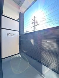 日当た良好のバルコニー♪