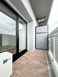 日当た良好のバルコニー♪
