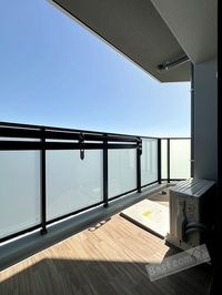 日当た良好のバルコニー♪