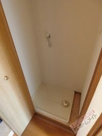 室内洗濯機置場♪