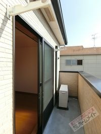 日当た良好のバルコニー♪