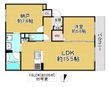 写真：IB　HAL2階の間取図