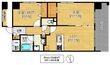 IB弐番館の間取図