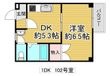 ベルネージュの間取図