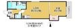 ラモーナ諸口の間取図
