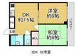 写真：レジデンス放出4階の間取図