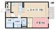 アーバンスクエア１の間取図