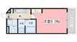 写真:コーポ伊藤 1階103の間取図