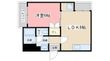 イルソーレ京都山科(旧アメニティ音羽)の間取図