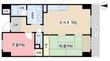 アルデール・Bの間取図