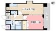 音羽ハイツの間取図