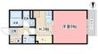 コートＴａｋｅ優の間取図