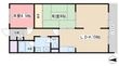 京都市山科区北花山大林町の間取図