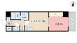 エリーフラッツ浜大津の間取図