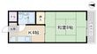 西浦マンションの間取図
