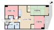 京都市山科区音羽前田町の間取図