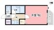 ハーミテージ安朱の間取図