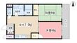 沢町ハイツの間取図