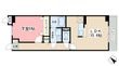 ラルジュ西金ケ崎の間取図