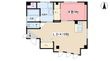 DUAL VIEWの間取図