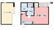 ハーモニーテラス東野八反畑町の間取図