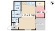 R・smart 椥辻の間取図