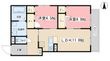 RESANA竹鼻の間取図