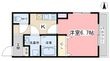 ルミエール梛の間取図