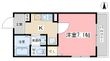 ルミエール梛の間取図