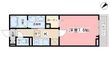 コーチ・フラットの間取図