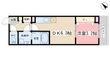 ジーメゾン小栗栖クレフィエの間取図
