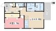 Hygge伏見の間取図