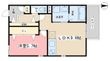Hygge伏見の間取図