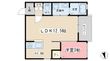 写真:京都市山科区小山中ノ川町 2階205の間取図