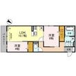 GRANDEL B棟の間取図