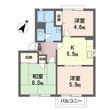 グランメール21の間取図