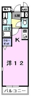 リベッチオ旭町の間取図