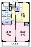 フロールの間取図